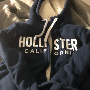 hollister fleece jacket hoodie